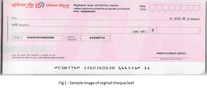 Automating Cheque Leaf processing using Deep Learning & OCR techniques ...