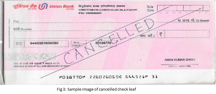 Automating Cheque Leaf processing using Deep Learning & OCR techniques ...