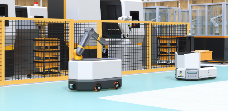 Cobots and Vision Pose estimation for pick and stow operations