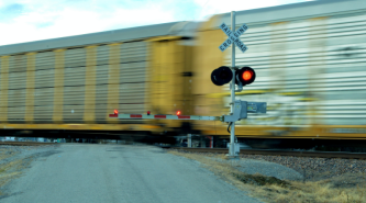 Computer vision & AI Rail crossing Photo